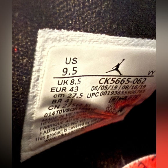 Jordan 1 mid fearless come fly with me 9.5 - Picture 7 of 7